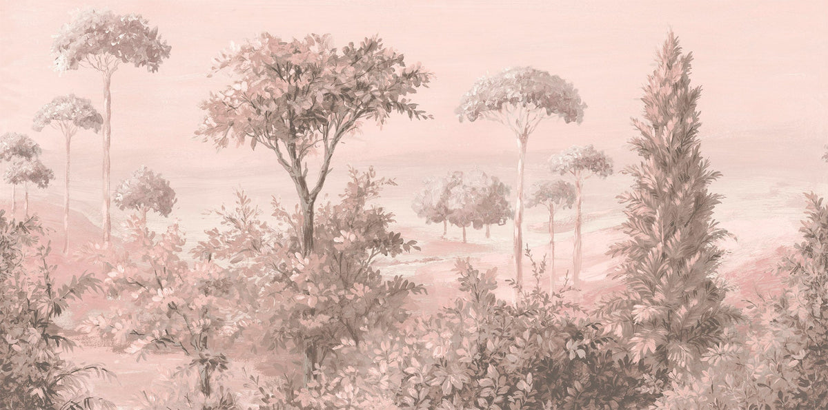 Oasis Blush mural by Woodchip & Magnolia