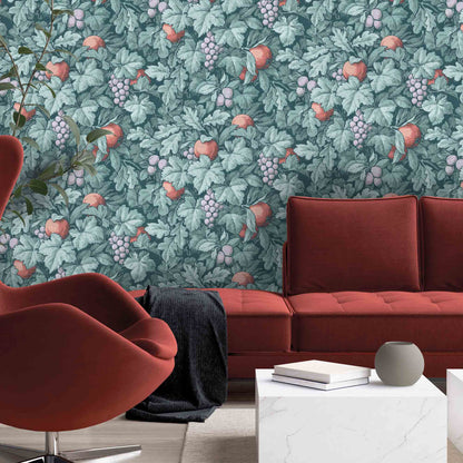 Turton in Peacock Wallpaper