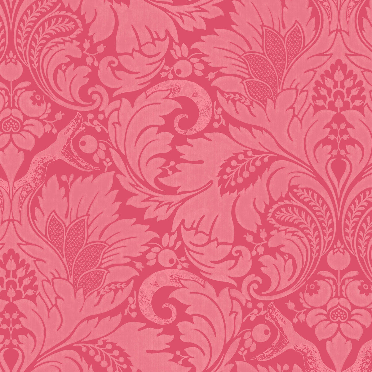 Fearless Cheeky Pink Wallpaper