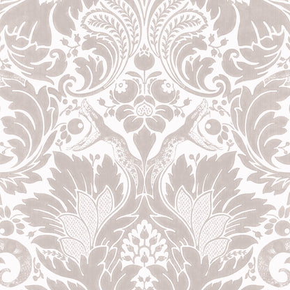 Fearless Stone Damask Wallpaper