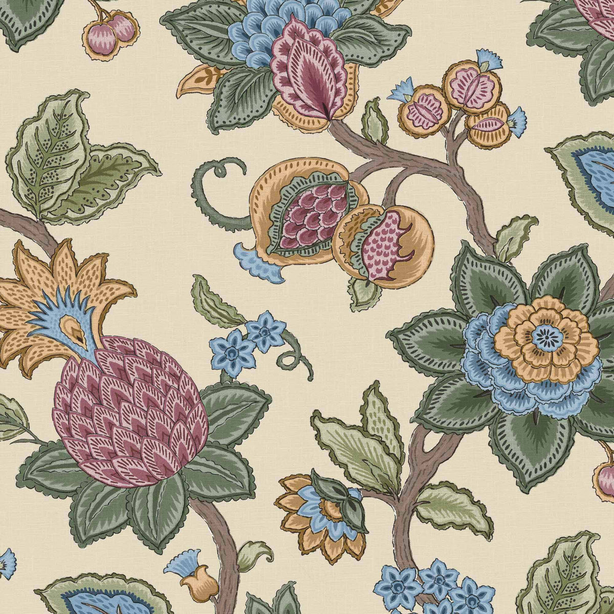Doris Jacobean Apple wallpaper by Woodchip & Magnolia