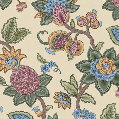 Doris Jacobean Apple wallpaper by Woodchip & Magnolia