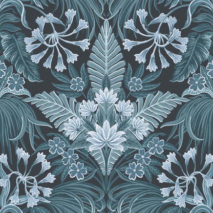 Mirk Mallard wallpaper by Woodchip & Magnolia