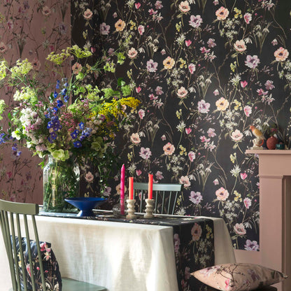 Maytime Navy wallpaper by Woodchip & Magnolia