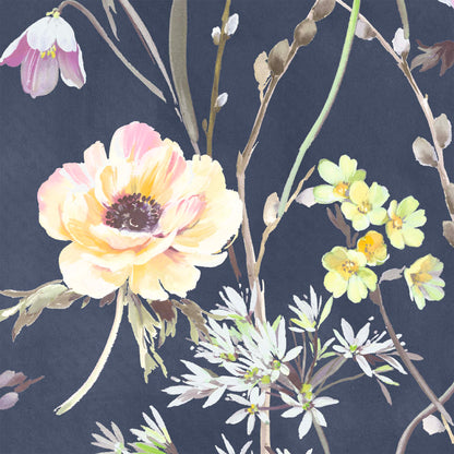 Maytime Navy wallpaper by Woodchip & Magnolia