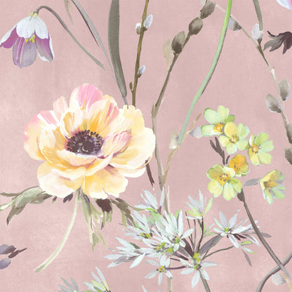 Maytime Dusky Pink wallpaper by Woodchip & Magnolia
