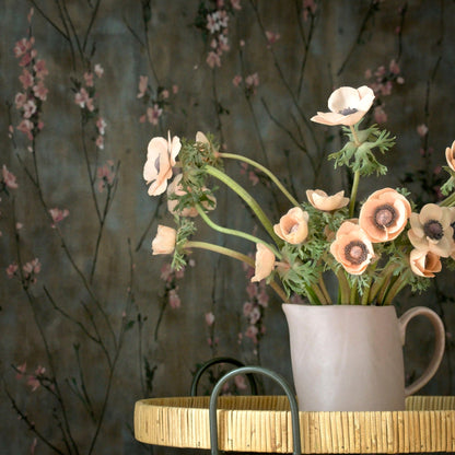 Blossom Brown & Blush wallpaper by Woodchip & Magnolia