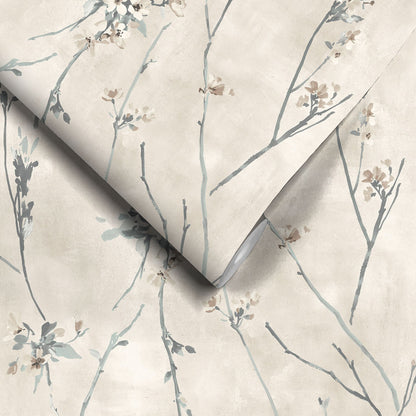 Blossom Cream wallpaper by Woodchip & Magnolia