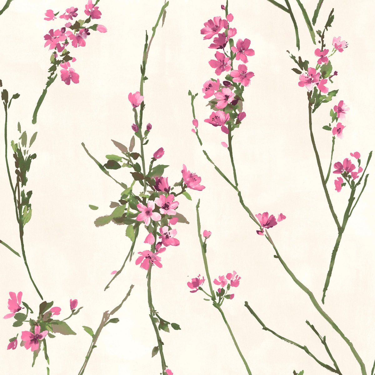 Blossom Cream wallpaper by Woodchip & Magnolia