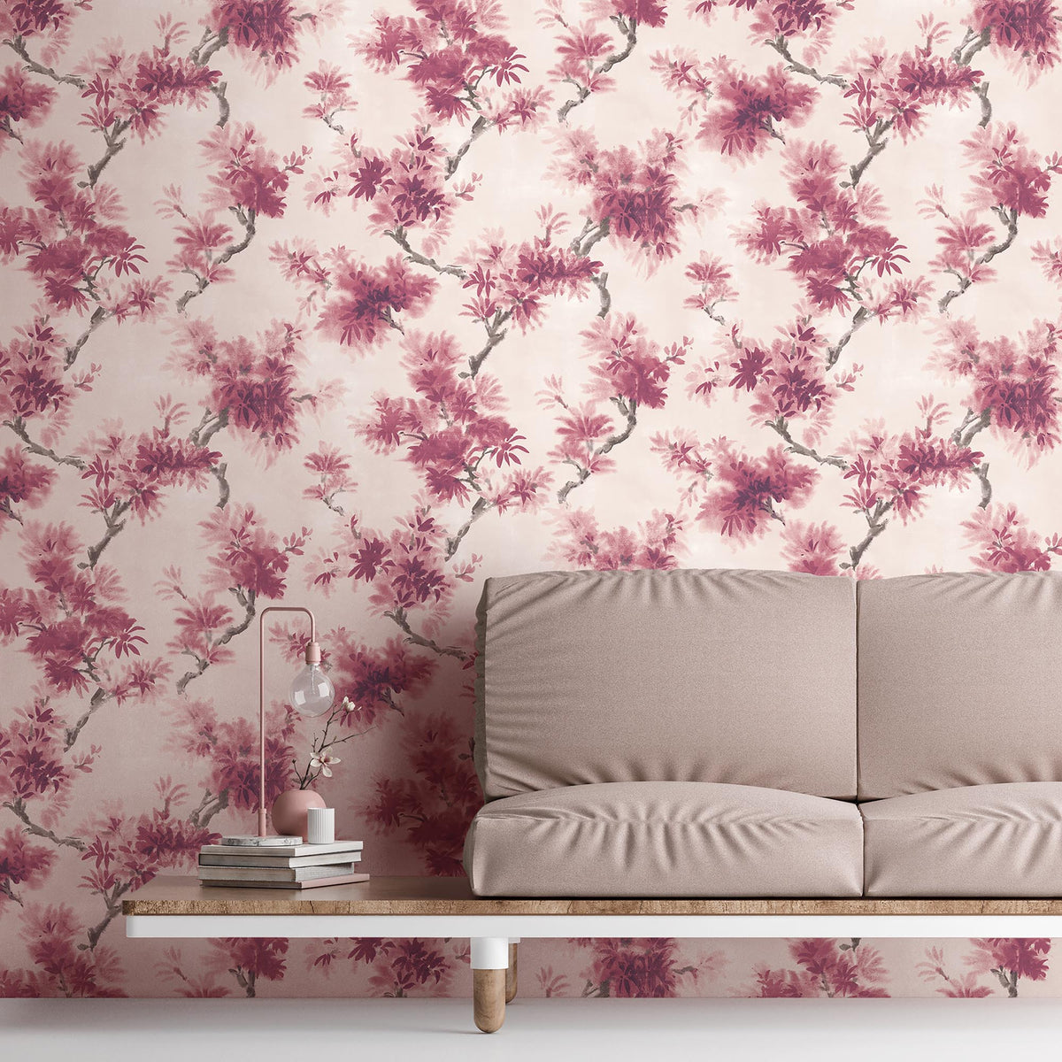 Aralia Fuchsia Wallpaper