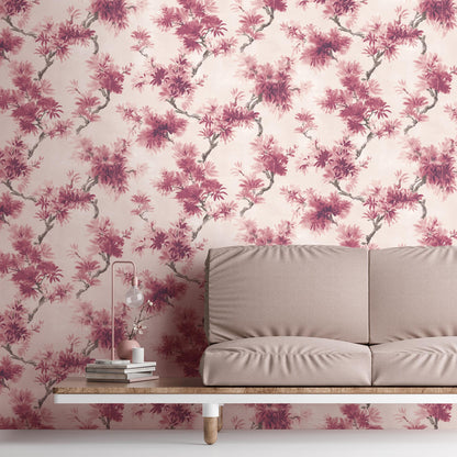 Aralia Fuchsia Wallpaper