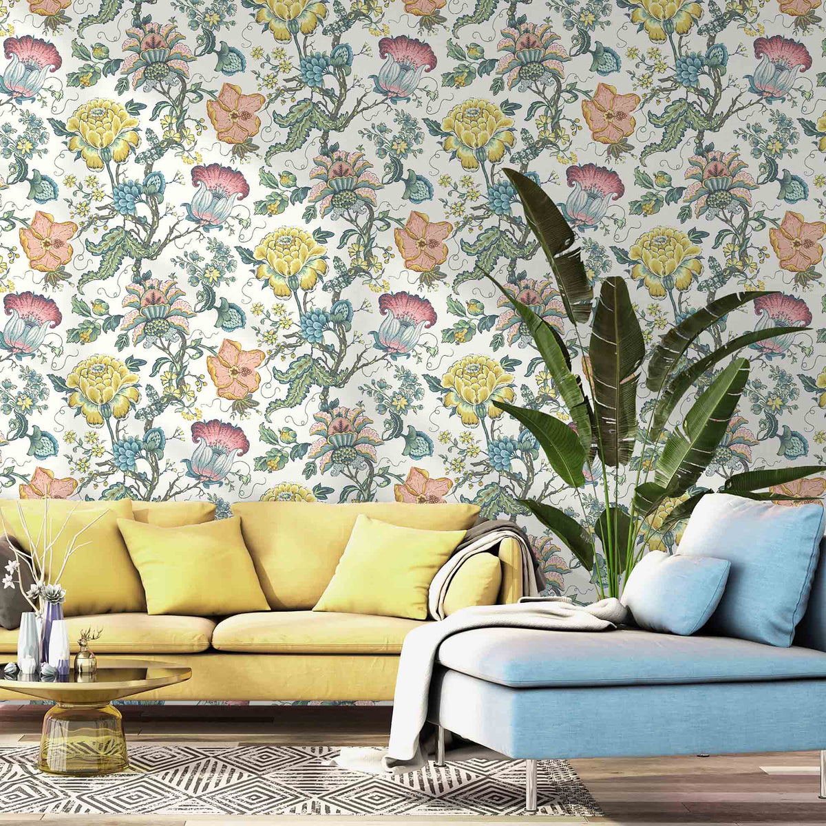 Arcadia Sherbet wallpaper by Woodchip & Magnolia