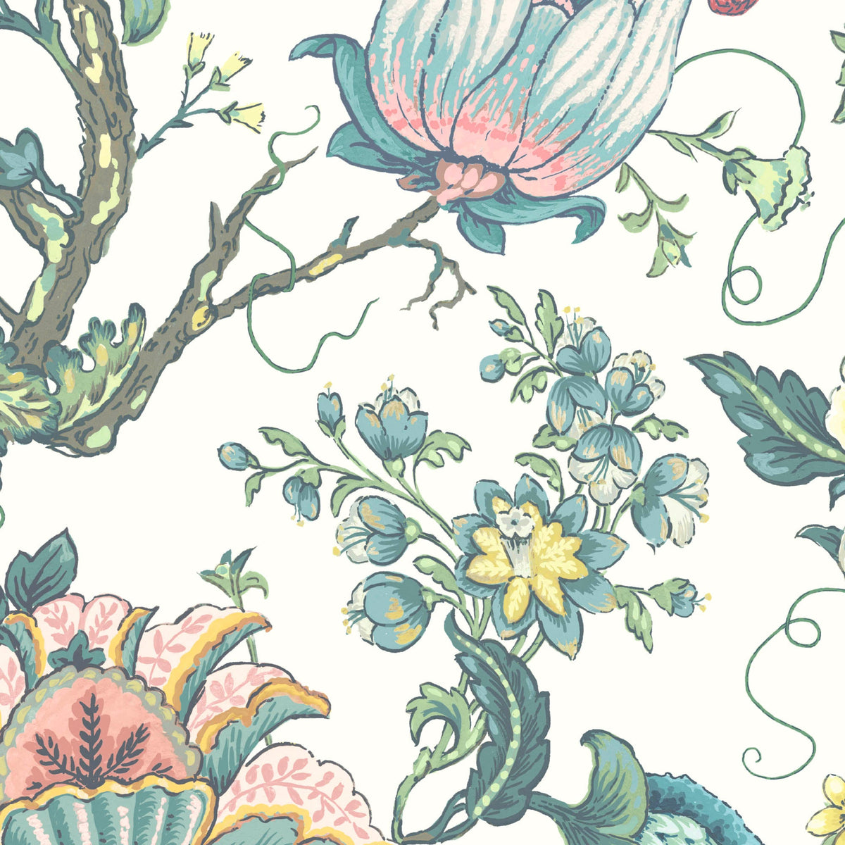 Arcadia Sherbet wallpaper by Woodchip & Magnolia