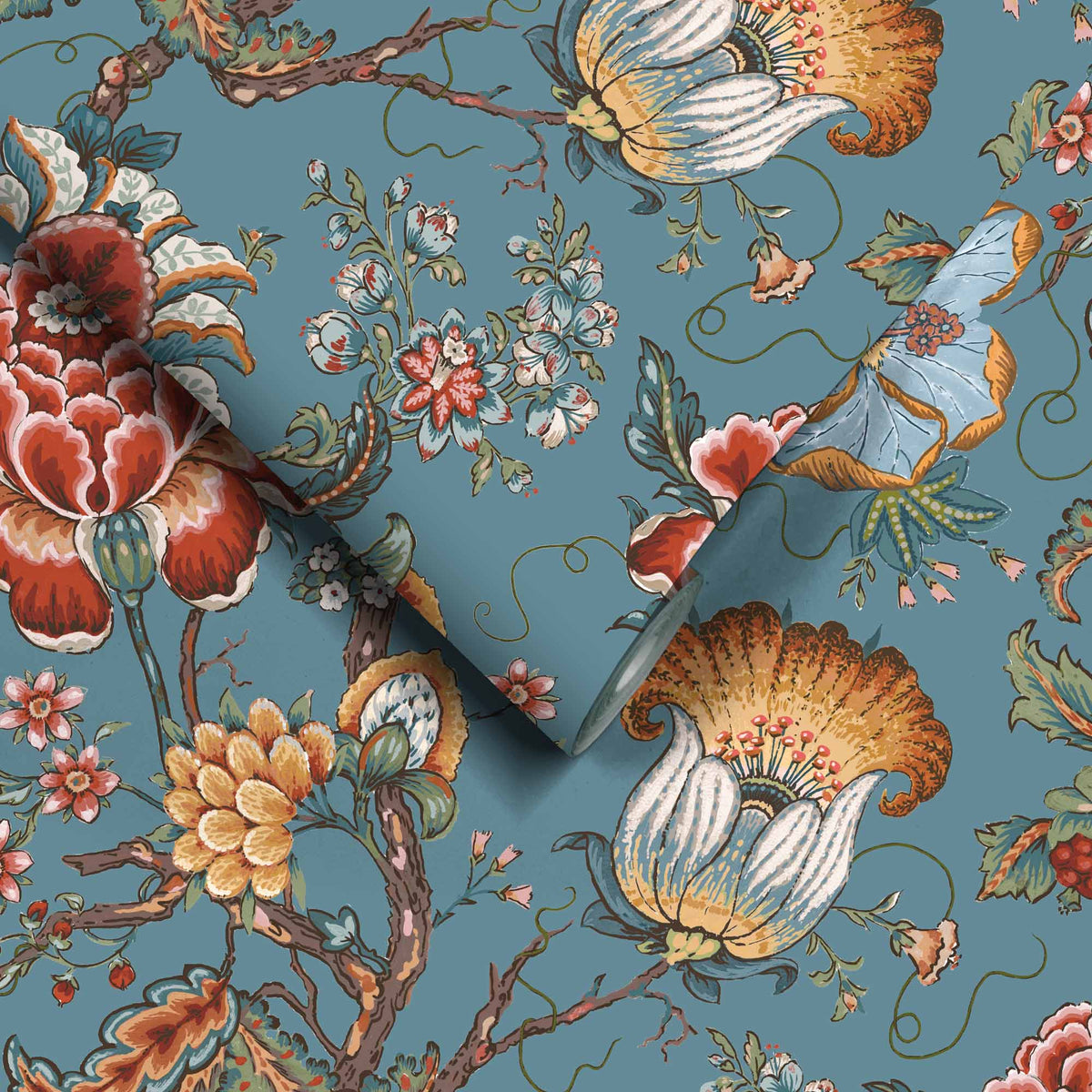 Arcadia Mallard wallpaper by Woodchip & Magnolia