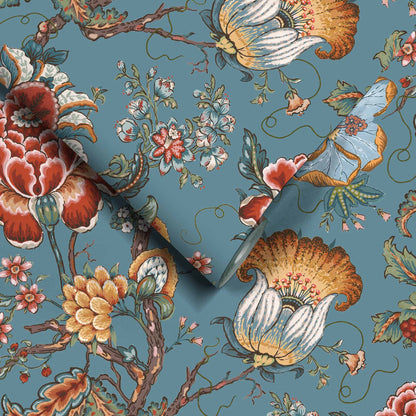 Arcadia Mallard wallpaper by Woodchip & Magnolia