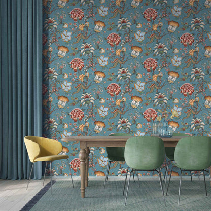 Arcadia Mallard wallpaper by Woodchip & Magnolia