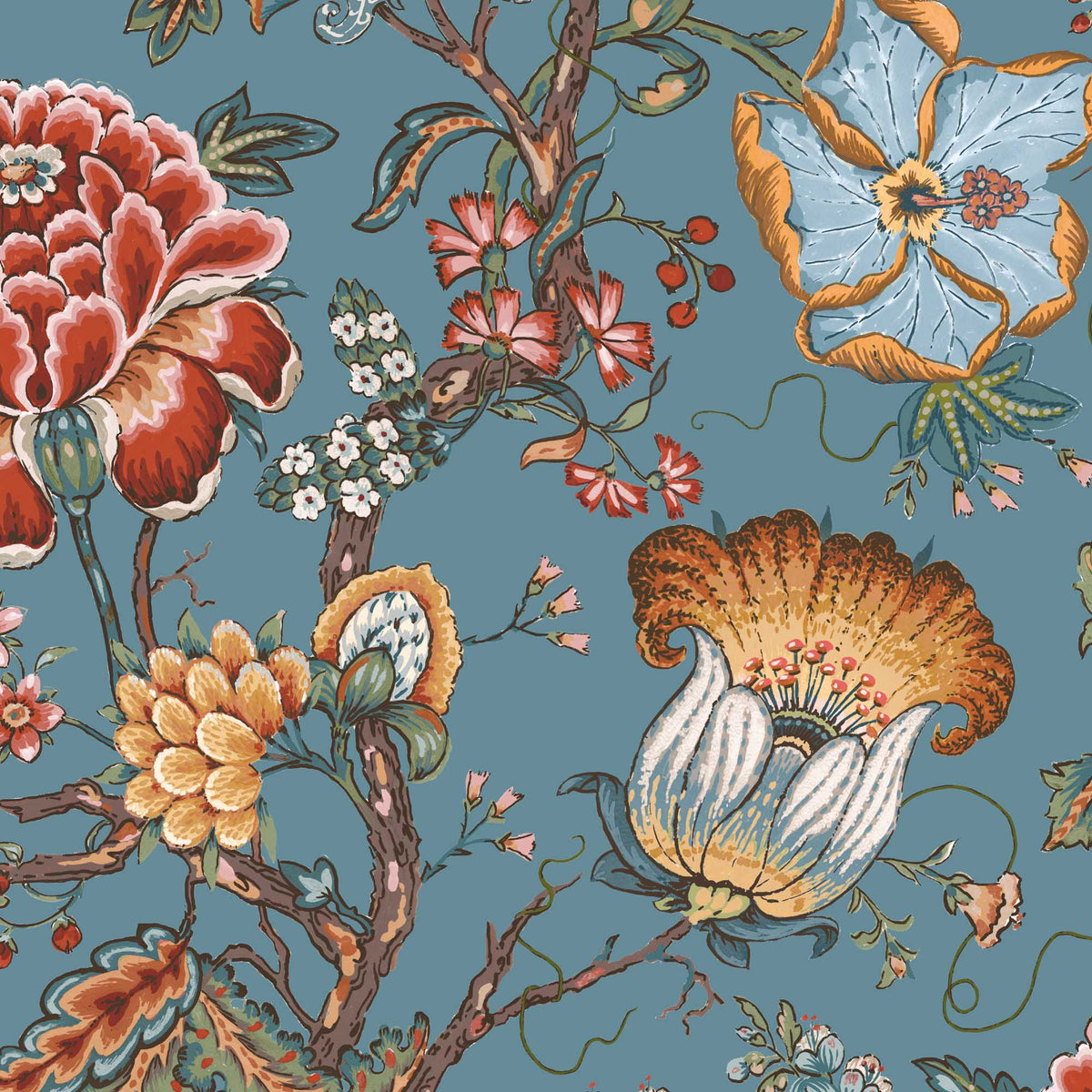 Arcadia Mallard wallpaper by Woodchip & Magnolia