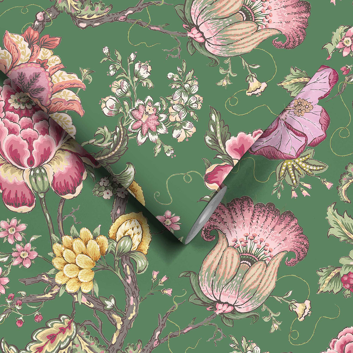 Arcadia Moss wallpaper by Woodchip & Magnolia