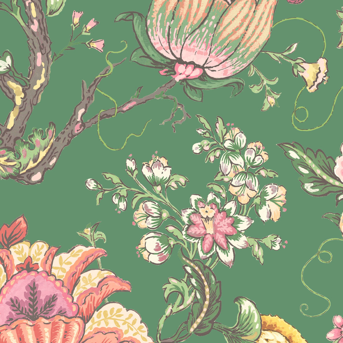 Arcadia Moss wallpaper by Woodchip & Magnolia