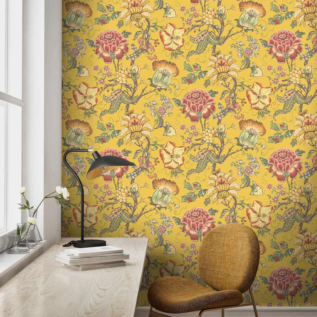 Arcadia Daffodil wallpaper by Woodchip & Magnolia