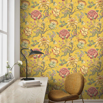 Arcadia Daffodil wallpaper by Woodchip & Magnolia