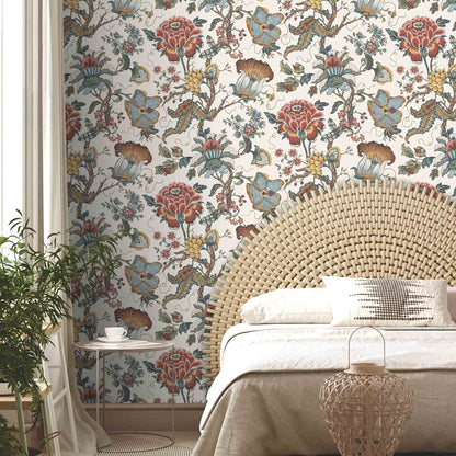 Arcadia Magnolia wallpaper by Woodchip & Magnolia