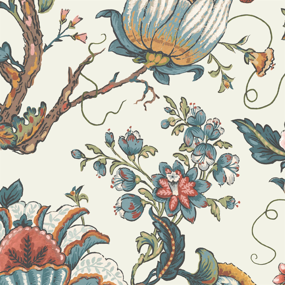 Arcadia Magnolia wallpaper by Woodchip & Magnolia