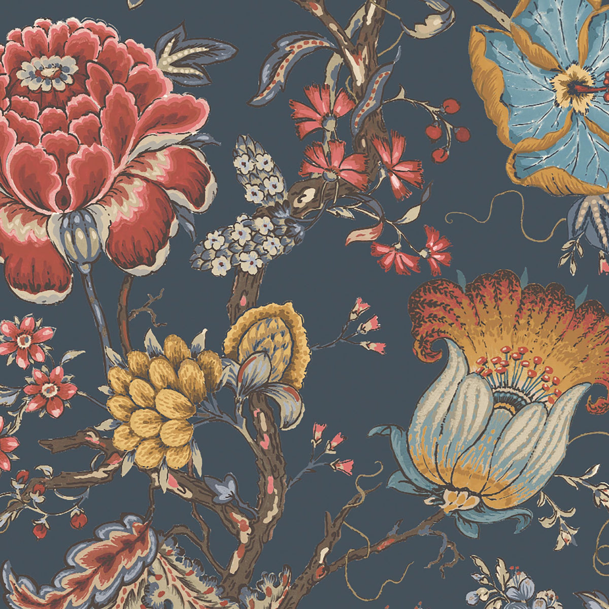 Arcadia Midnight wallpaper by Woodchip & Magnolia