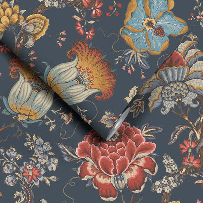 Arcadia Midnight wallpaper by Woodchip & Magnolia