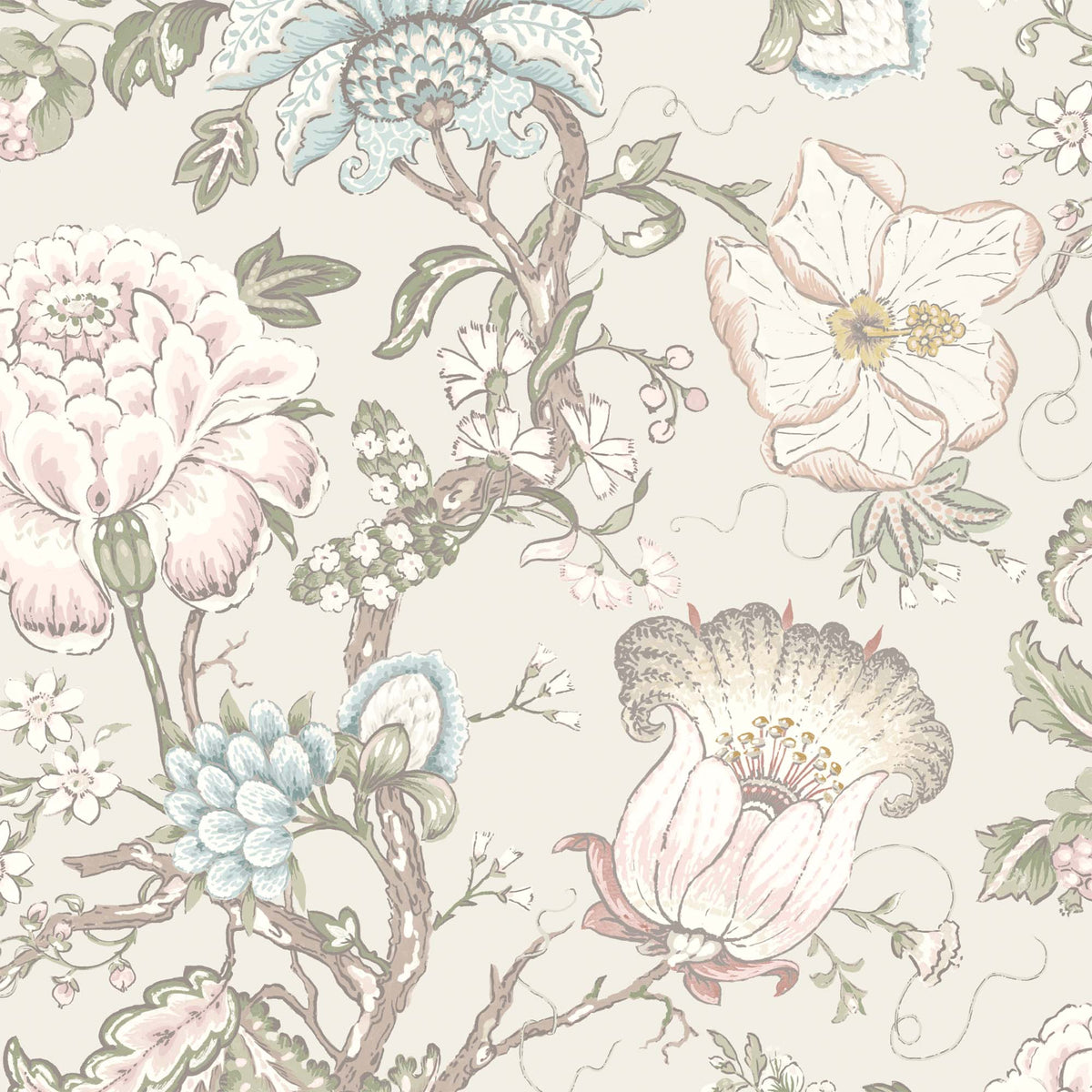 Arcadia Pastel wallpaper by Woodchip & Magnolia