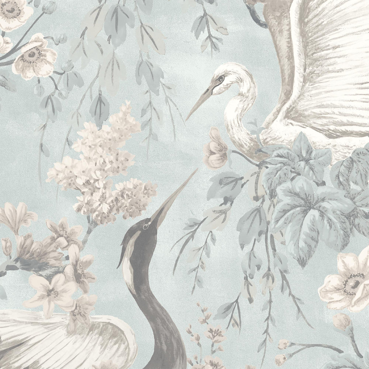 Maurice Duck Egg Blue Linen Fabric
