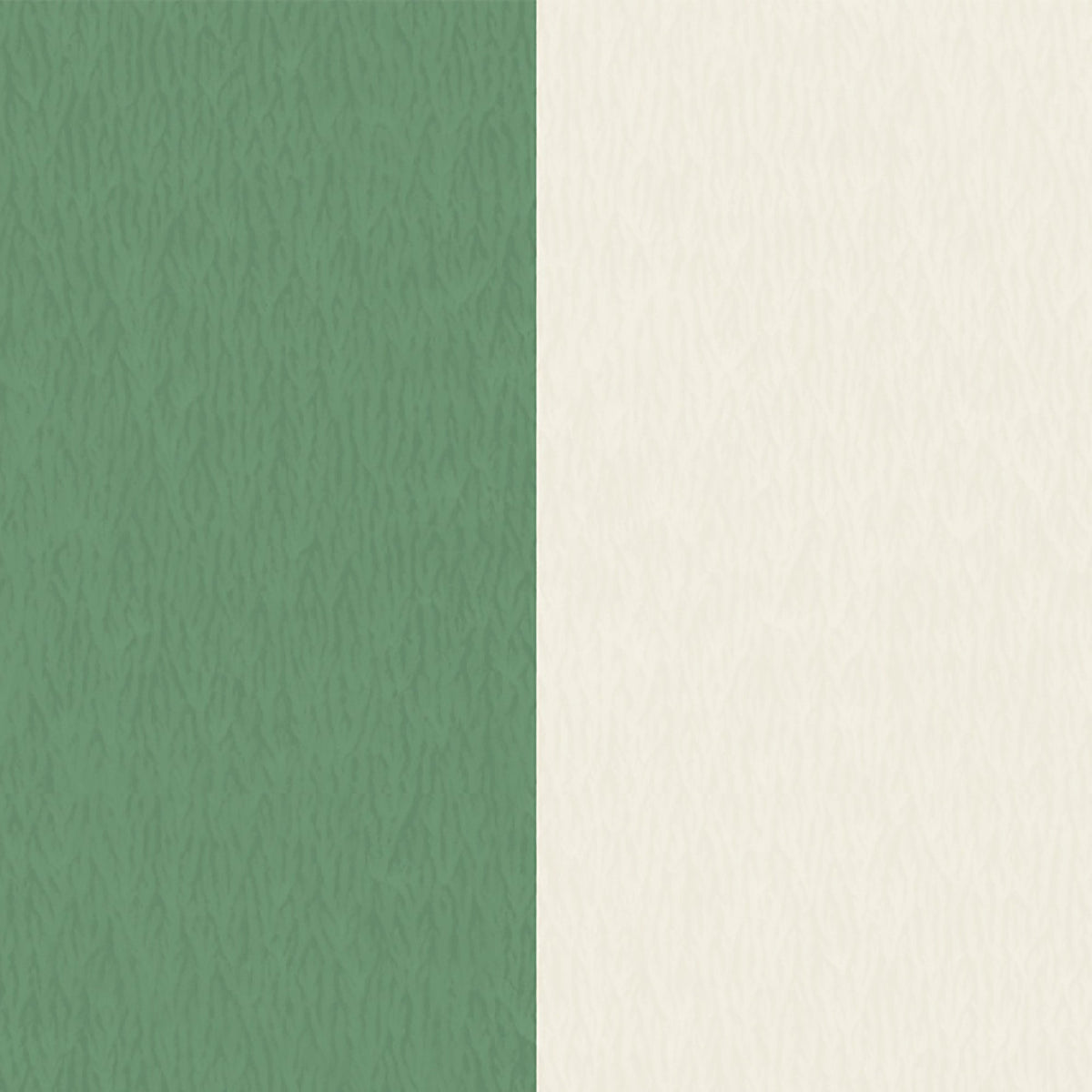Awning Stripe Green/Magnolia Linen Fabric