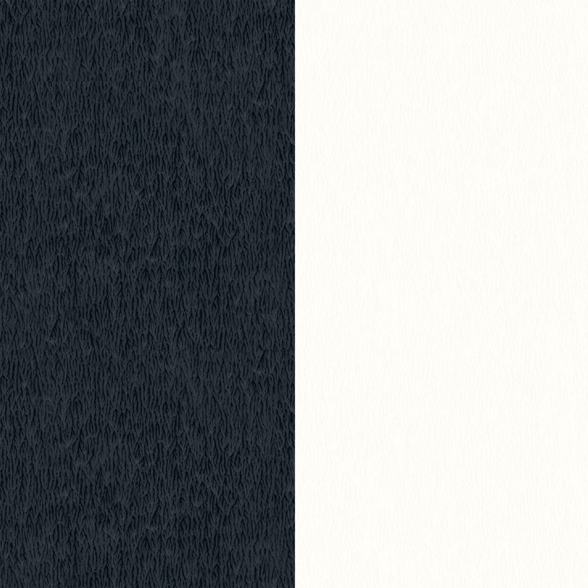 Awning Stripe Monochrome Linen Fabric