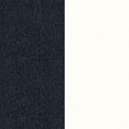 Awning Stripe Monochrome Linen Fabric
