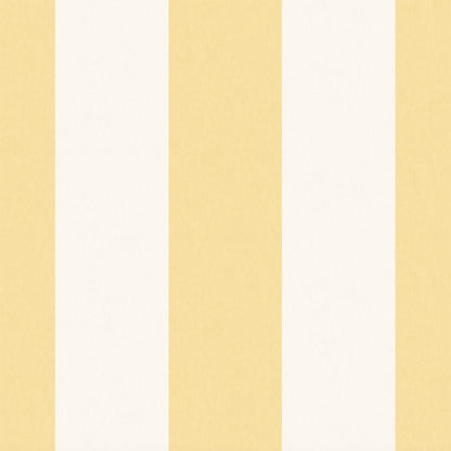 Awning Stripe Mellow Yellow wallpaper by Woodchip & Magnolia
