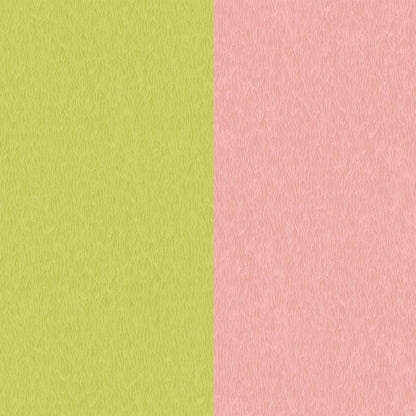 Awning Stripe Lime Rose Linen Fabric