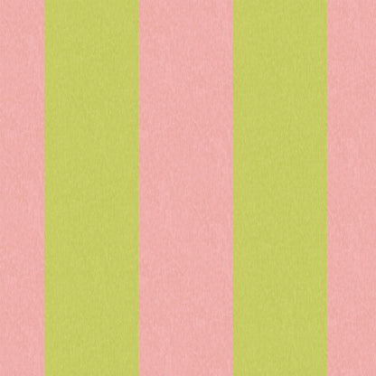 Awning Stripe Lime Rose wallpaper by Woodchip & Magnolia