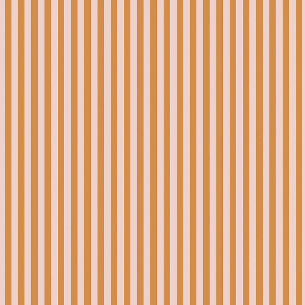 Matchstick Stripe Pink Cloud/Gorse Wallpaper