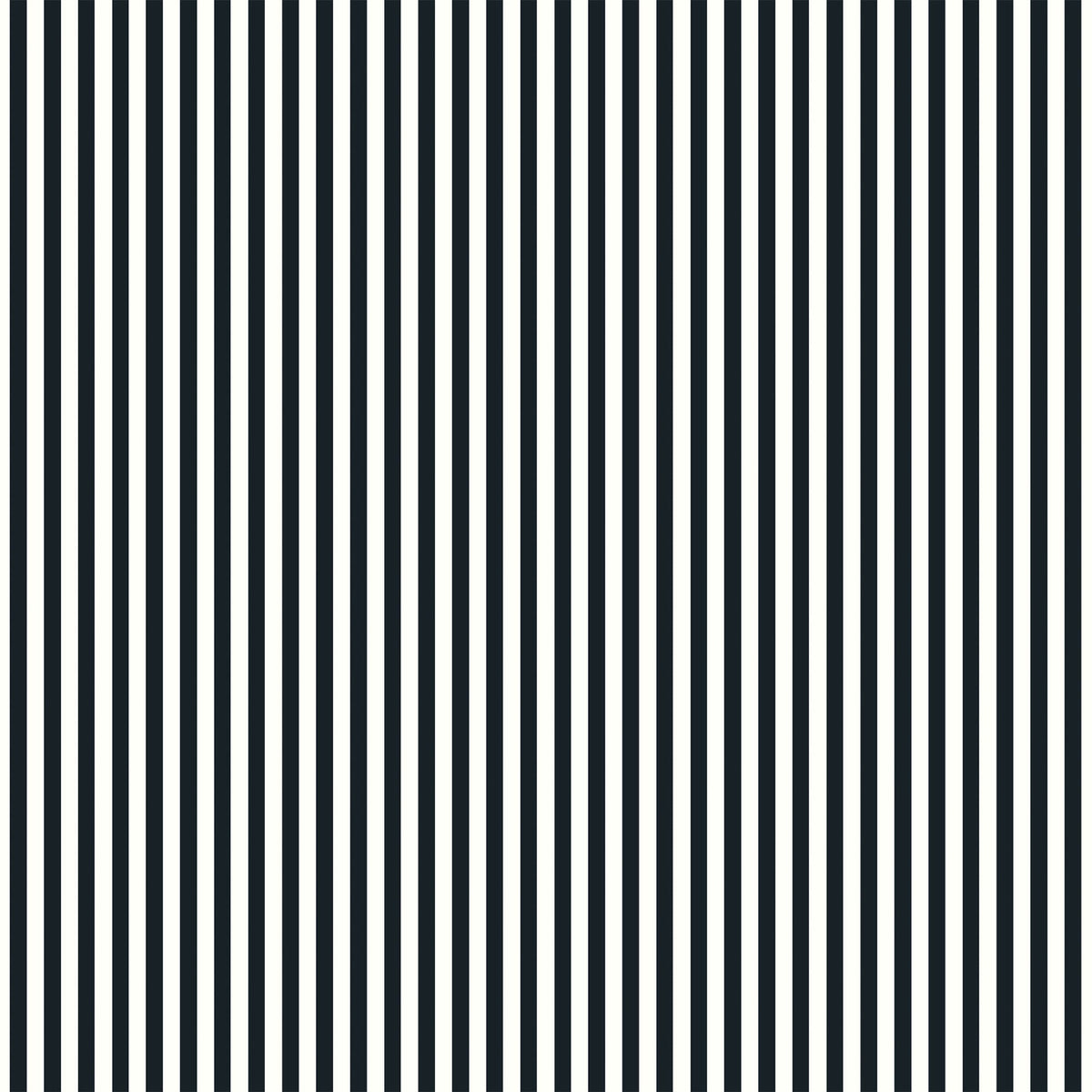 Matchstick Stripe Monochrome Wallpaper