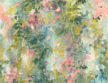 Aquarelle Summer Linen Fabric