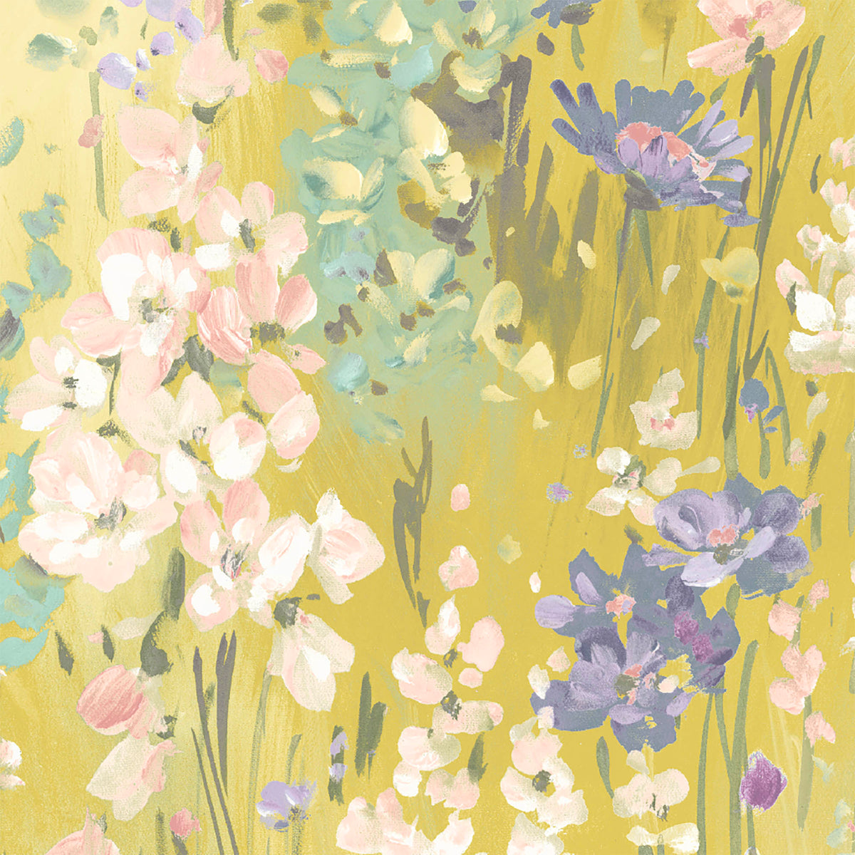 Wilderness Lemon Burst wallpaper by Woodchip & Magnolia