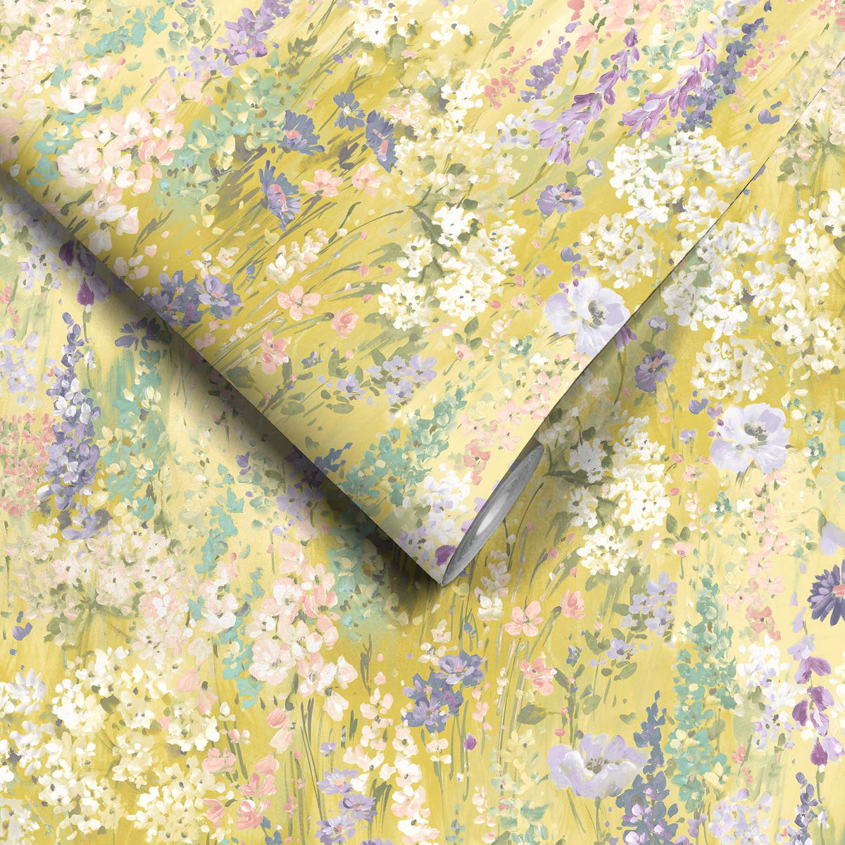 Wilderness Lemon Burst wallpaper by Woodchip & Magnolia