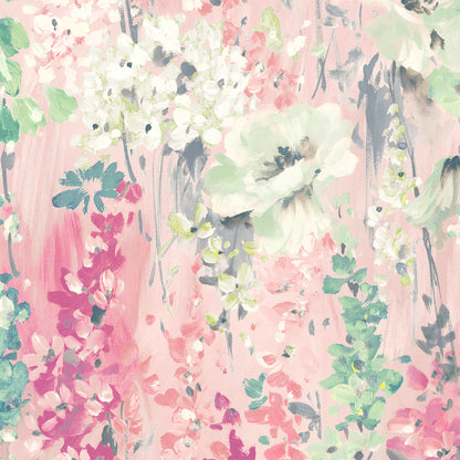 Wilderness Shell Pink Velvet Fabric