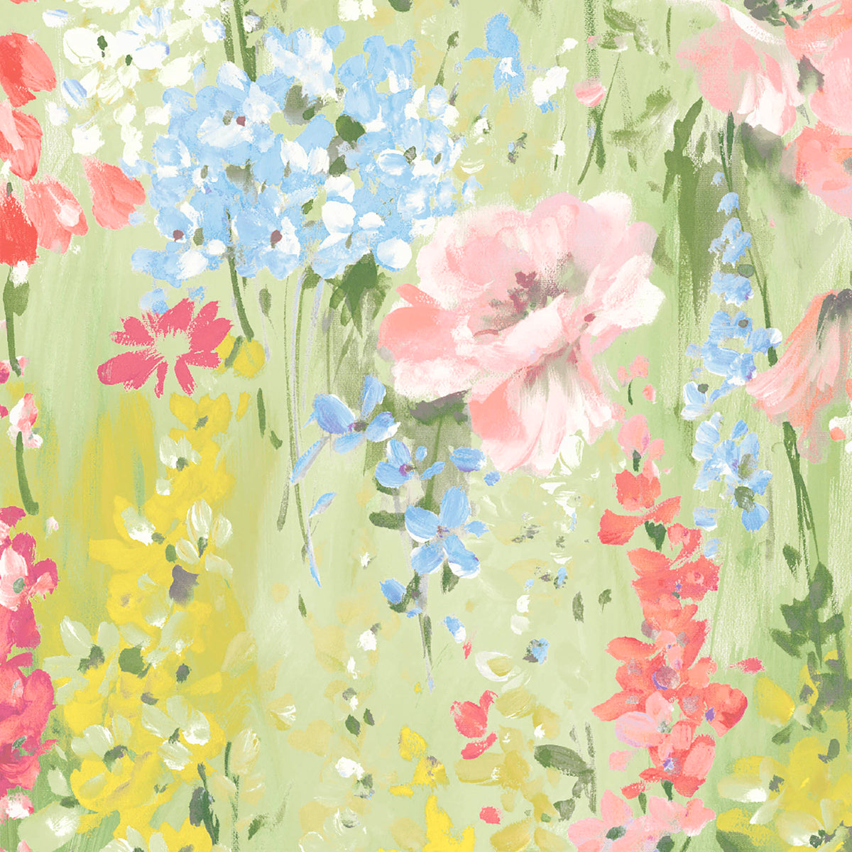 Wilderness Apple Velvet Fabric
