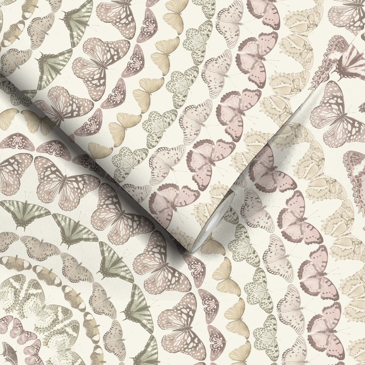 Papilion Pastel Wallpaper