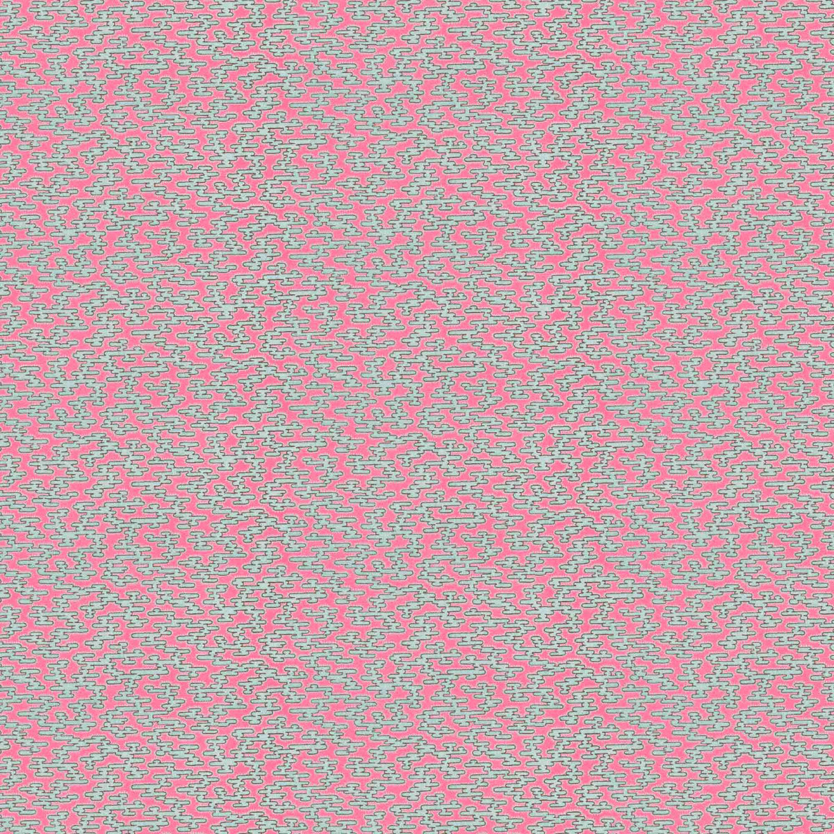 Rubigo Bubblegum Pink wallpaper by Woodchip & Magnolia