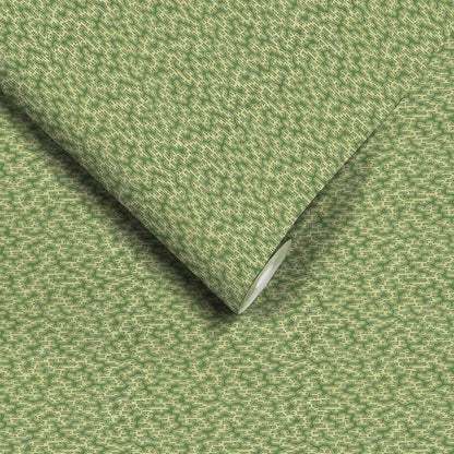 Rubigo Olive Green wallpaper by Woodchip & Magnolia