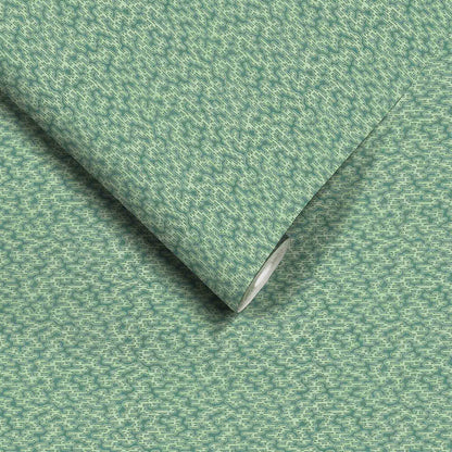 Rubigo Moss Green wallpaper by Woodchip & Magnolia