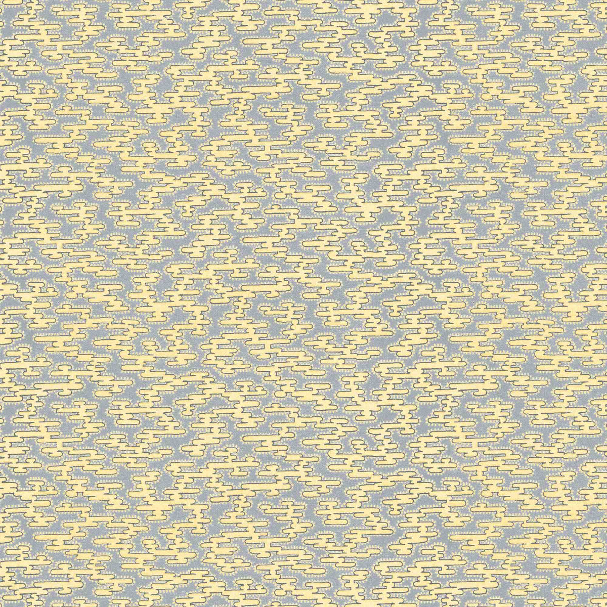 Rubigo Lemon Steel wallpaper by Woodchip & Magnolia