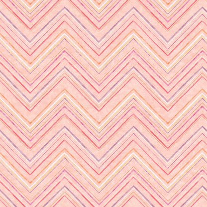 Skyway Salmon Velvet Fabric